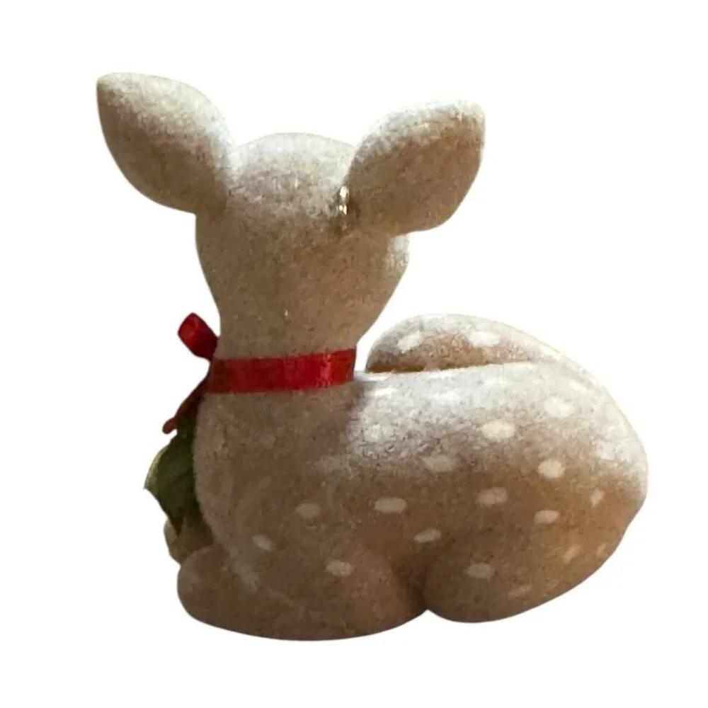 Hallmark 1989 Gentle Fawn Christmas‎ Ornament Holiday 80's Retro Vintage